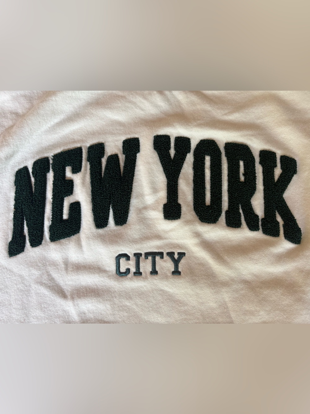 Buttery Soft Chenille “New York City”Sweatshirt  by New York Popular - Picture 7 of 7
